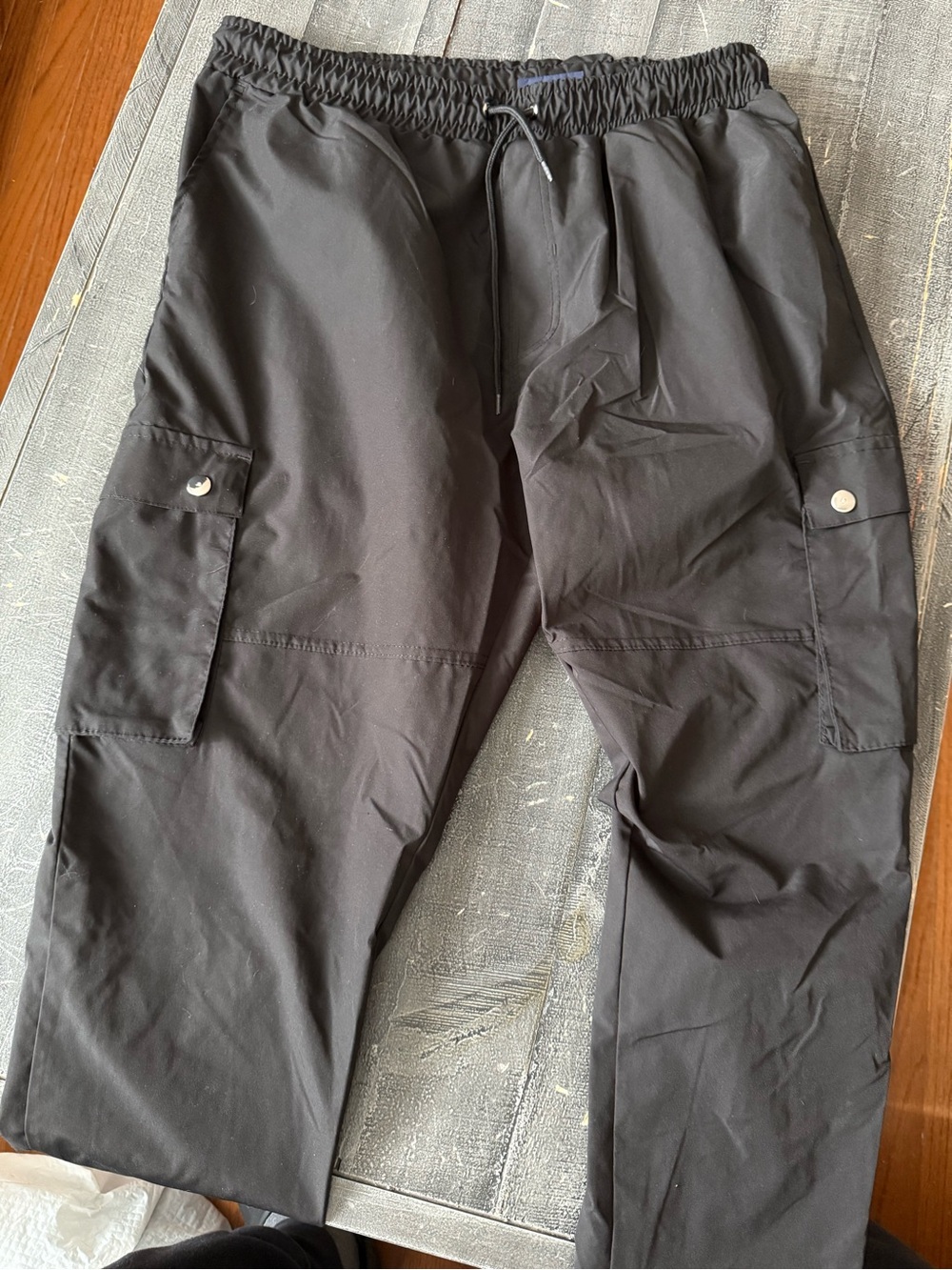 Men's Black Jogger Pants - X Large